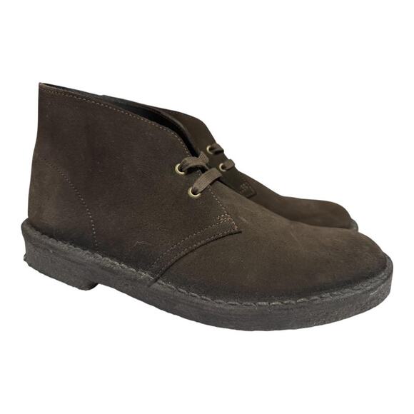 Clarks Original Desert Boot Gum Soles Brown Suede Men Size US 8 - Picture 1 of 6